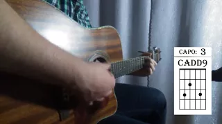 Noel Gallagher - Dead In The Water. (Acoustic Guitar Cover w/ Tabs).