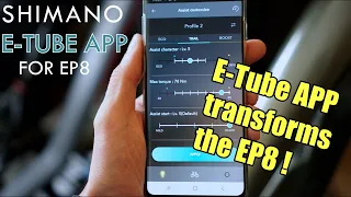 Why we need the E-Tube app for the Shimano EP8 motor