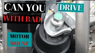 Can You Drive With Bad Motor Mounts + Symptoms of a Bad Motor Mount