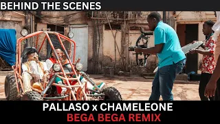 Pallaso ft Chameleone - Bega Bega Remix | Behind The Scenes