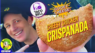 Taco Bell® CHEESY CHICKEN CRISPANADA Review 🌮🔔🧀🐔🥟 Gooey Cheese! 😋 Peep THIS Out! 🕵️‍♂️