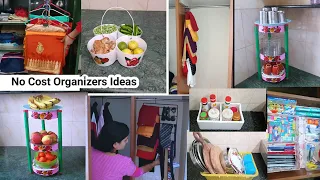 No Cost Organizers Ideas/Home Kitchen & Organisation Ideas/Best Out Of Waste/Plastic Bottle Reuse