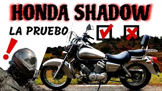 Pruebo la HONDA SHADOW VT 125 - La MOTO 125 mas POTENTE