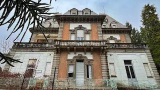 STRANGE MANSION ABANDONED ON A HILLTOP