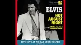 Elvis Presley "Hot August Night" August 12, 1972 M.S.