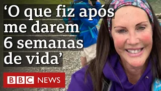 Mulher encara desafios após diagnóstico de câncer terminal