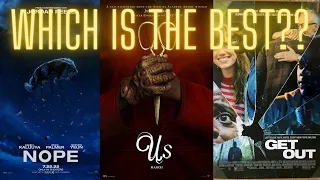 All 3 Jordan Peele Movies Ranked (with Nope)