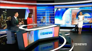 9News Perth - Weather and Closer, Monday September 19th 2016, (New Weather Graphics)