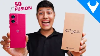 CHEGOU! Moto EDGE 50 FUSION Primeiro UNBOXING! Adeus POCO X6?