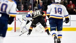 Stephenson stuns Blues in OT to win thriller for Vegas