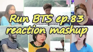 [BTS] Run BTS 달려라 방탄 ep.83｜reaction mashup