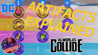 RECOMMENDED ARTIFACTS TIER LIST DC WORLDS COLLIDE DCWC