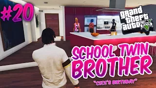 GTA5 School Twin Brothers Ep. 20 - CECE'S BIRTHDAY