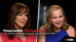 Evie Sullivan hautnah: ‚The Conjuring 2‘ | Frances O'Connor & Madison Wolfe