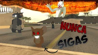 Nunca Sigas a Tom Y a Jerry en el GTA San Andreas porque! lo lamentaras!!