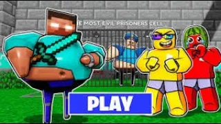 HEROBRINE BARRY,S PRISON RUN (Obby) FULL GAME#scaryobby #roblox 💎💎