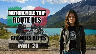 Italian motorcycle trip  - Part 20: Back on Route des Grandes Alpes on BMW R nineT