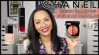 CHANEL Spring Summer 2021 | FLEURS DE PRINTEMPS | Demo + Comparisons | Mo Makeup Mo Beauty