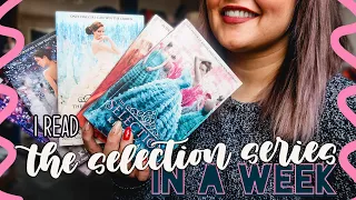 I Read The Selection Series By Kiera Cass In A Week 💃 READING VLOG #175 // 2022