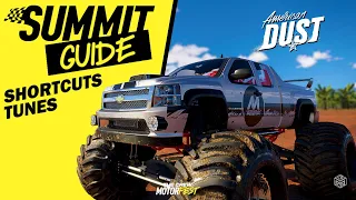 Best SHORTCUTS and TUNES For The AMERICAN DUST Summit - The Crew Motorfest