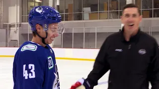 Quinn Hughes Demo - Ice Time