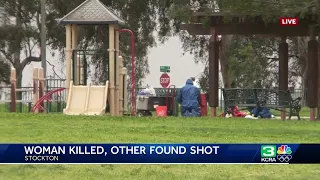 Woman killed, another found shot in Stockton