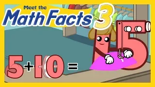 Meet the Math Facts Addition & Subtraction - 5+10=15