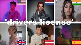 Who Sang It Better: drivers license (Austria, India, USA, Spain, UK, Netherlands)