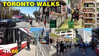 Toronto Harbord Village & New T&T Walk + Streetcar Ride (Sept 2021)