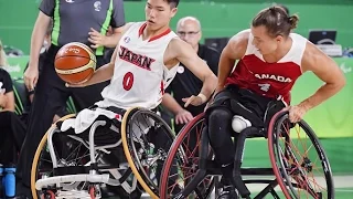 Wheelchair Basketball | Japan vs Canada | Men’s preliminaries | Rio 2016 Paralympic Games