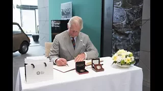 HRH The Prince of Wales visit to The Royal Mint