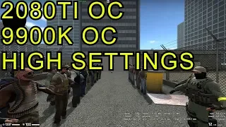 RTX 2080ti 2100MHz / i9 9900k 5Ghz  - CS:GO FPS Benchmark 1080p