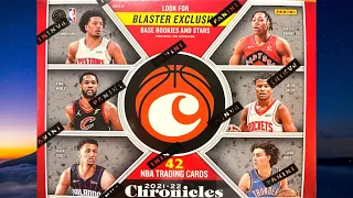 2021-22 Panini NBA Chronicles Basketball Blaster Box Break and Review