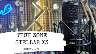 Unboxing TZ Tech Zone Stellar X3 Condenser Microphone