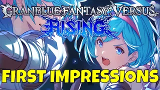 Granblue Rising Beta First Impressions!