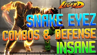 Street Fighter 6 🔥 Snake Eyez Zangief Combos & Defense Is Ridiculous!