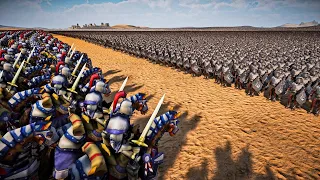 10,000 CAVALRY KNIGHTS VS 1,000,000 URUK HAI - Ultimate Epic Battle