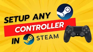 How To Setup and Connect Any Controller in Steam! (Very EASY!) 2024
