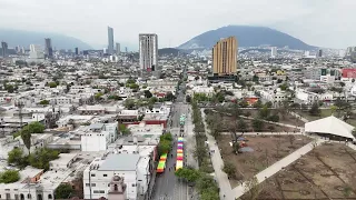 Alameda de Monterrey | Febrero 18, 2024 | Drone Centro Cívitas