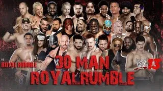 WWE '13 Royal Rumble 2013 Simulation: 30 Man Royal Rumble