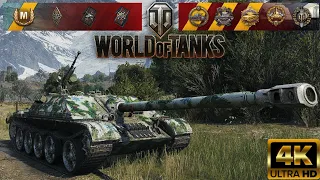 WZ-120-1G FT - Mountain Pass map - 10 kills - 6,2k damage Kolobanov World of Tanks replay 4K