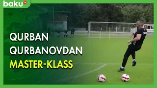 Qarabağın baş məşqçisi master- klass göstərdi - BAKU TV