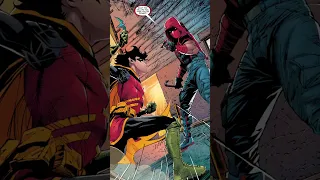 Red Hood Breaks Damian Wayne! 🦇🔥 #shorts