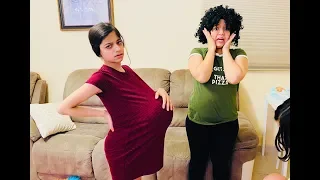 المدام حامل في توأم 😩 !!