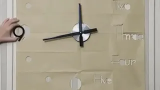 Enjoy DIY Make your own unique wall clock - Modern Design 3D DIY Wall Sticker Clock
