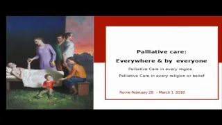 02 Live Video Stream Palliative Care : Everywhere & by Everyone Roma 28/02/2018