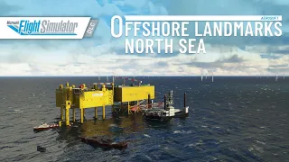 Aerosoft Offshore Landmarks North Sea | Microsoft Flight Simulator | Official Trailer