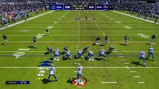 Tough Game! Tough Finish! Madden 24 Online H2H! Cowboys vs Ravens PS5 Gameplay