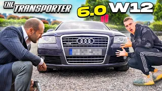 LEGENDARUL AUDI A8 W12 DIN TRANSPORTER