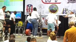 Blain Sumner squat 450kg IPF World Championships 2012